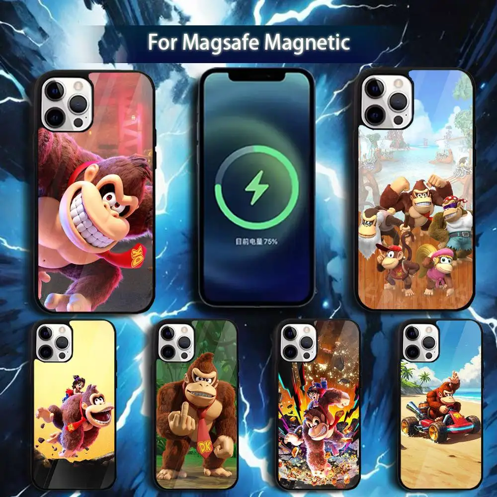 

Donkey K-kong G-game Phone Case For iPhone 17,16,15,14,13,12,11,Pro,Max,Plus,Mini,Magsafe,Magnetic Wireless Charging Case