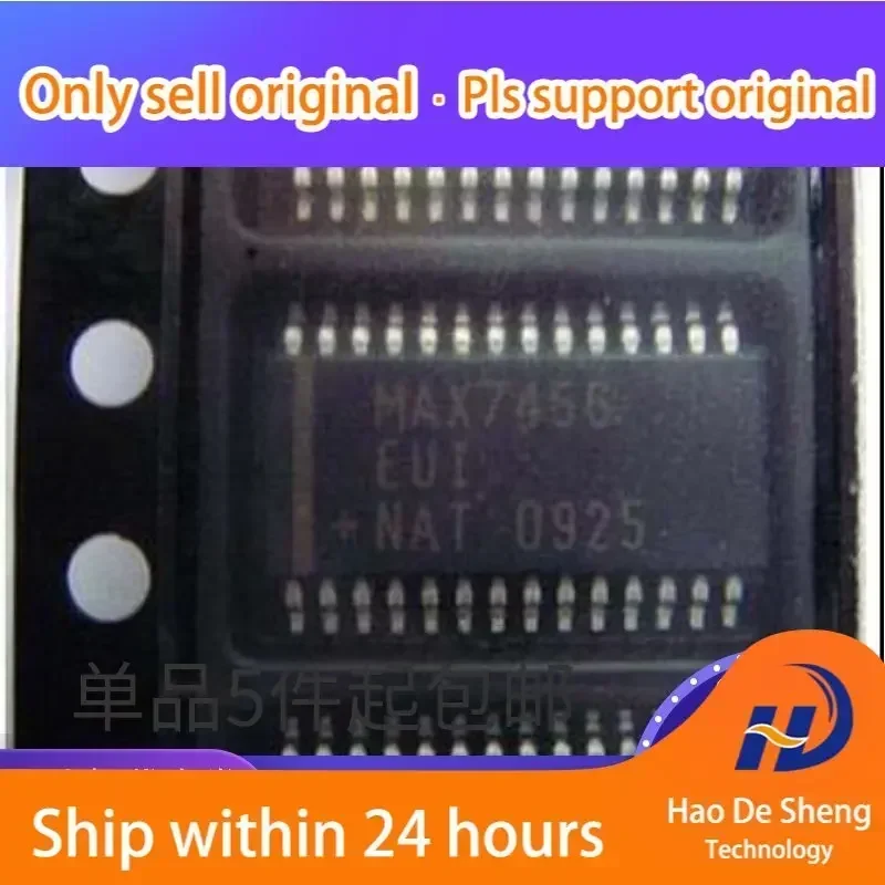 1PCS MAX7456EUI TSSOP28 MAX7456EUI+T Display Drive IC New Original In Stock