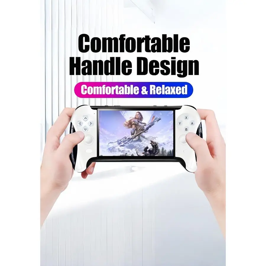 Portable Video Game Console Creative Controller Design Multiple Emulators MP4 MP3 EBook TV Output Casual Puzzle Handheld Retro V