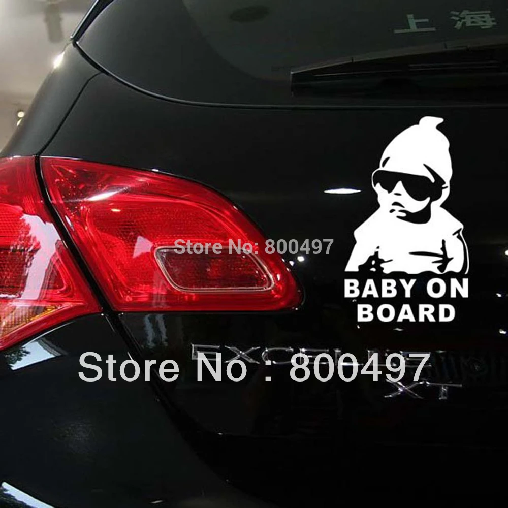 New Baby on Board Baby in Car Stickers Car Decal for Toyota Ford Chevrolet  Volkswagen Tesla Opel Hyundai Kia Lada