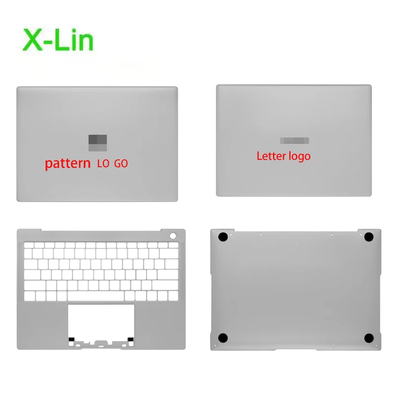 

For Huawei Matebook X Pro MACHR-W19 W29 WAE9LP silver screen back cover palm rest upper cover bottom shell lower case