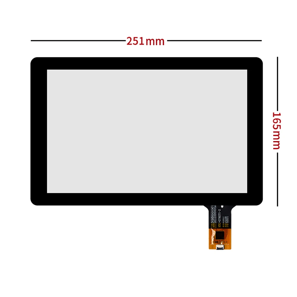 10.1inch 251*165mm Capacitive Touch Screen with USB Controller Board Kit GT911 Chip Plug and Play