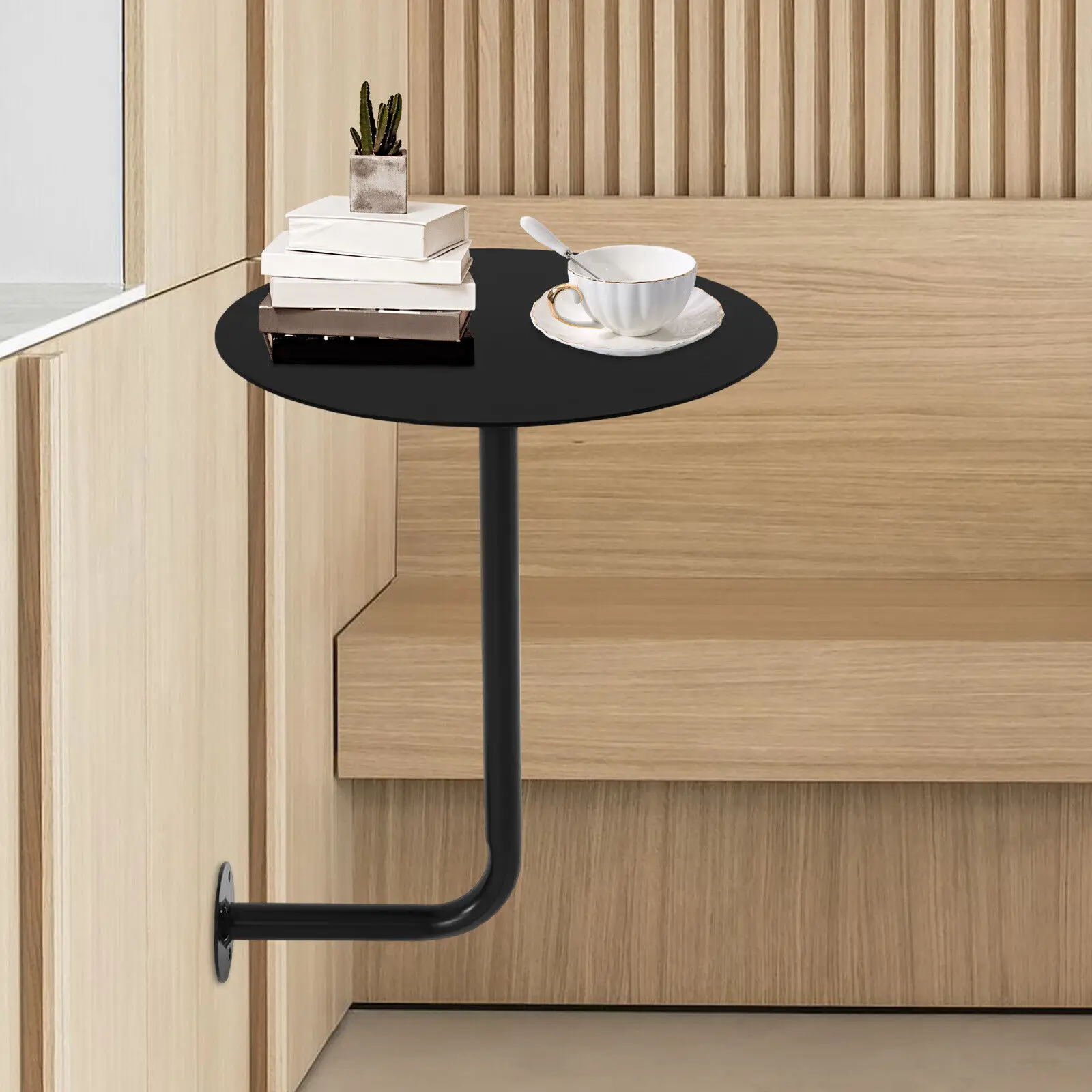 L-shaped Side Tables Sofa Side Cabinet Mobile Type Simple Coffee Table Storage Small-scale Household Light Luxury Bedside Table