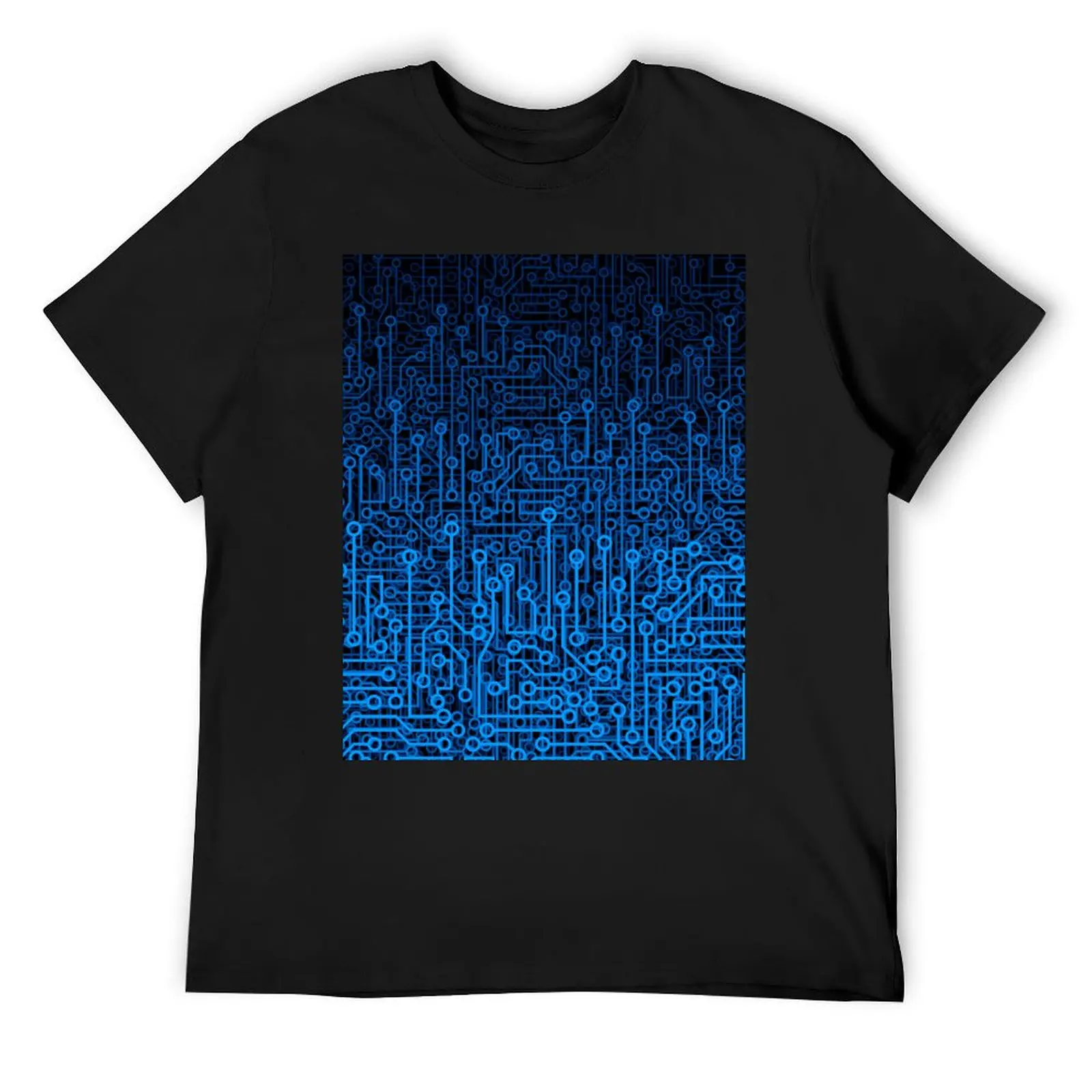 

Reboot III BLUE Computer Circuit Board Pattern T-Shirt new gifts and t-shirts valentines clothes plus size tops mens t shirts