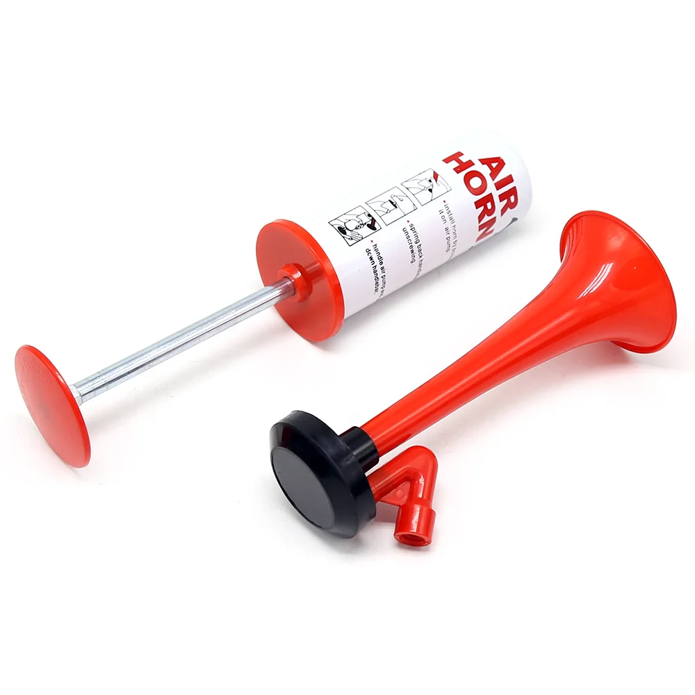 Super Horn Hand Pump Air  Cheerleading Soccer Ball Sports Fans  Plastic Trumpet with Gas  Fine Qaulity