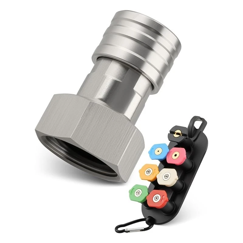 [B17B!】 Quick Connect Garden Hose Adapter 3/4