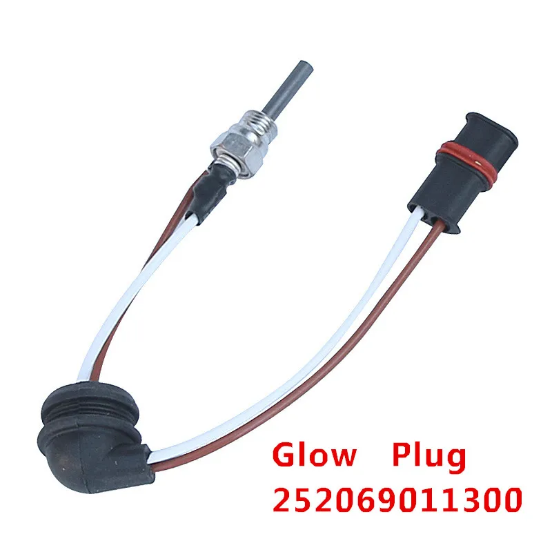 12V Parking Heater Ceramic Glow Pin Glow Plug for Eberspacher D2 D4 D4S Heaters Car Truck Construction Vehicle Minecart