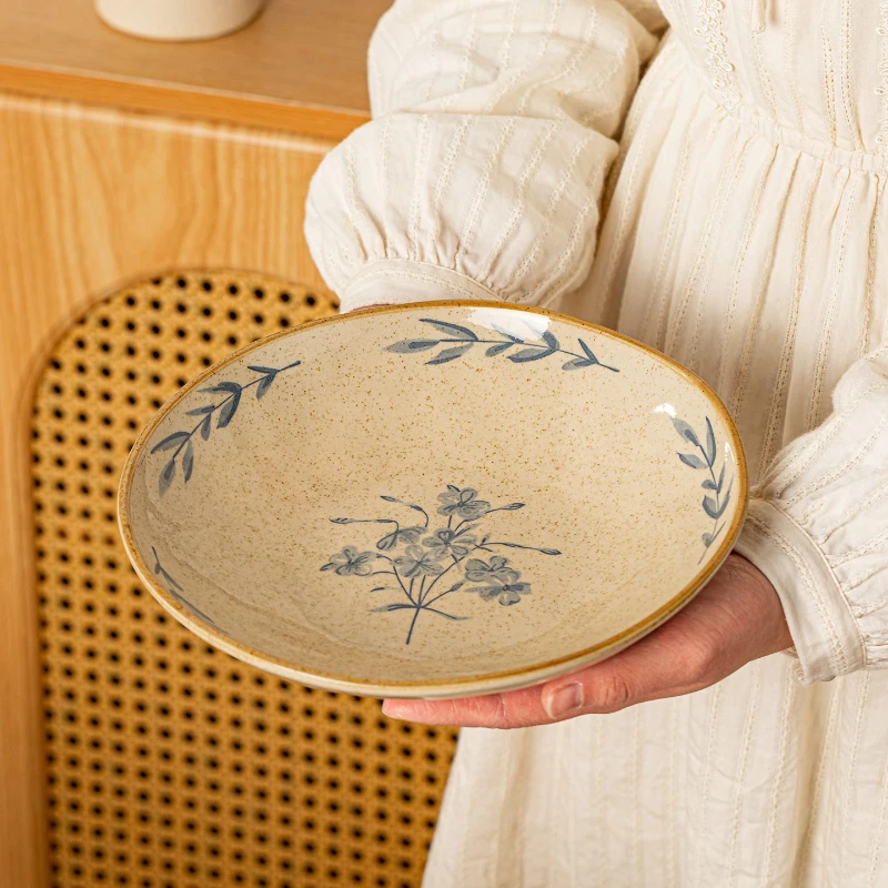 Vintage Plates,Household Dinner Plates,Breakfast Plates,Fruit Plates,High-value Rice Plates,SoupPlates,Japanese-styleDeep Plates