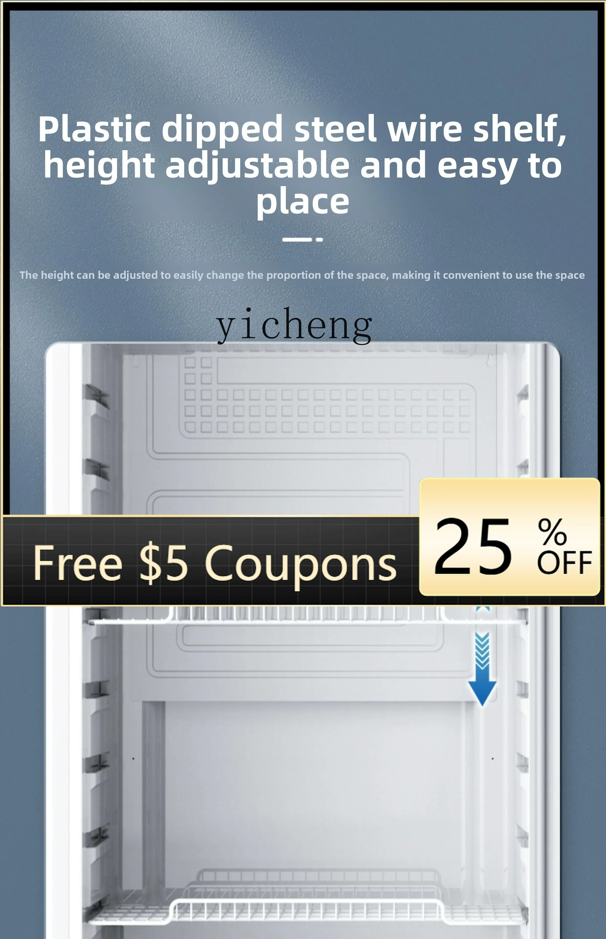 

ZSG-TQH Refrigerated Display Cabinet Capacity Beverage Cabinet Commercial Air Circulation Defrost Vertical Refrigerator Freezer