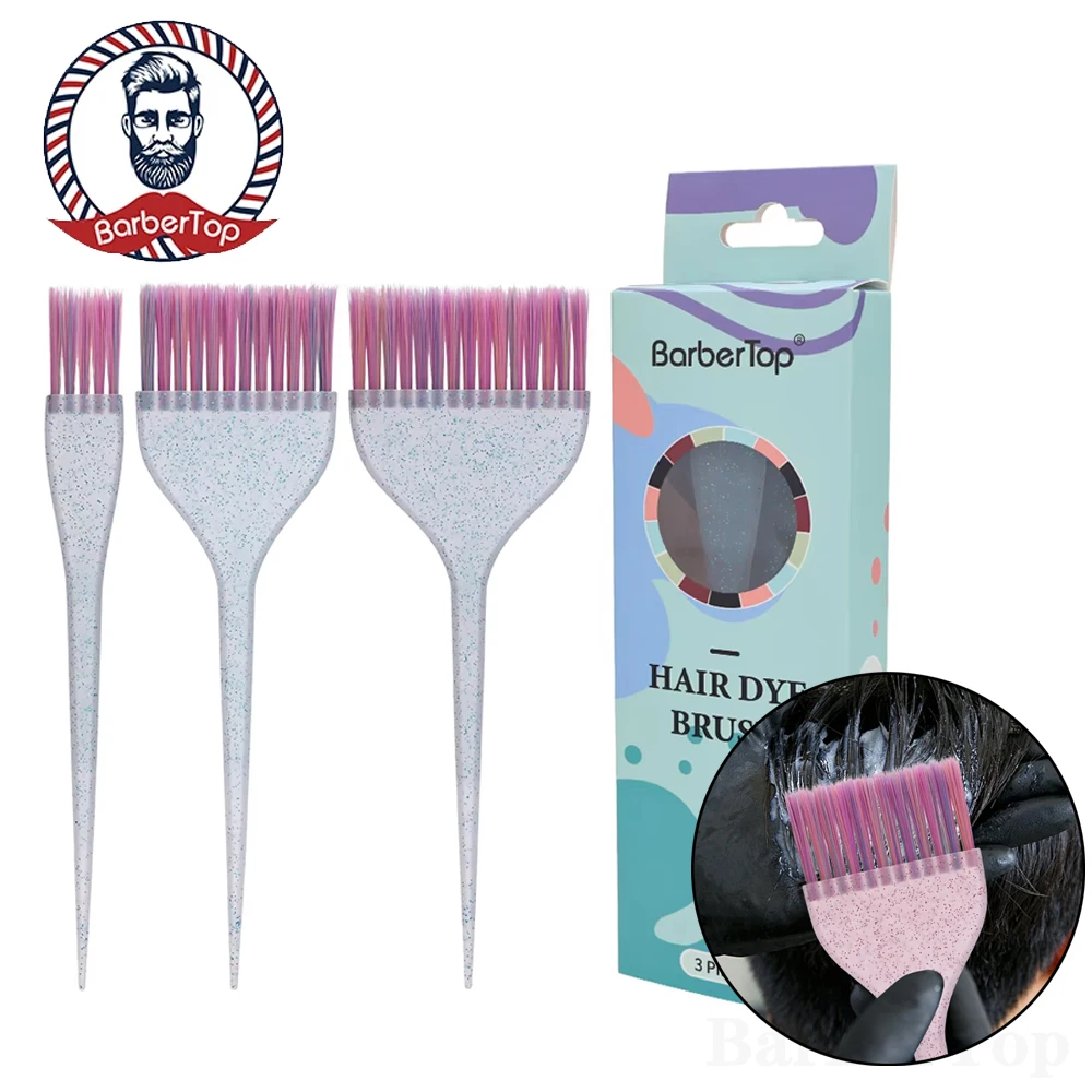 Hair Dye Brush Hair Coloring Applicator Brush Fluffy Hairdressing Comb Barber Tools Salon Hair Styling Accessories 2025