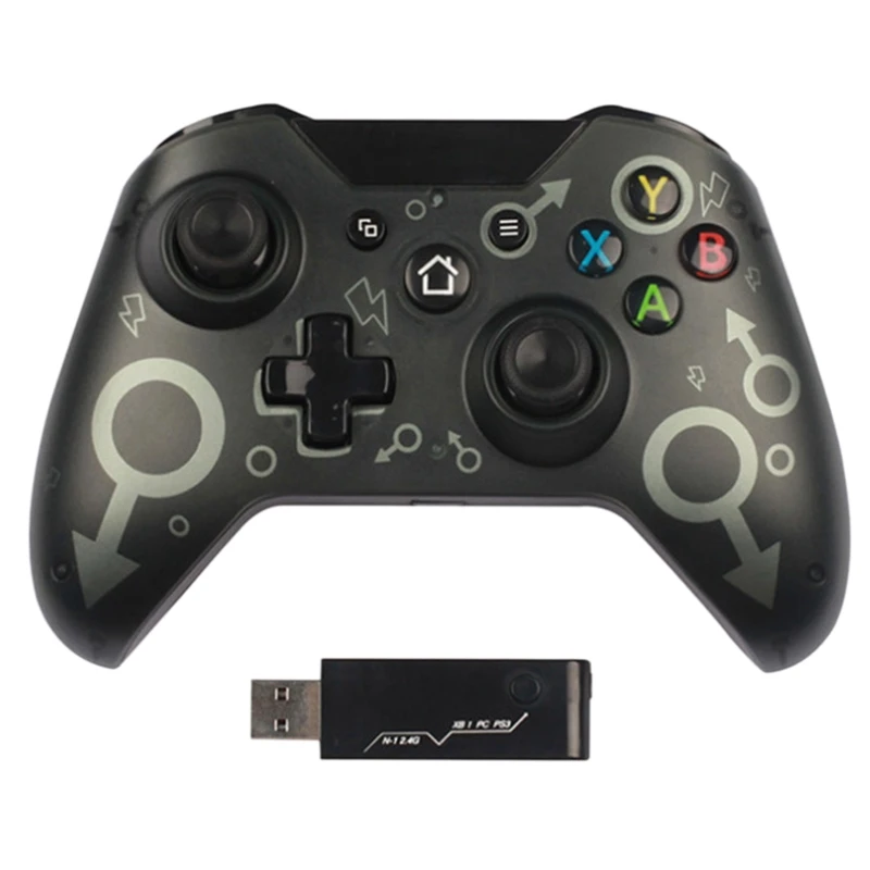 

Многофункциональный игровой беспроводной игровой контроллер 2,4G Plug and Play игровой контроллер ПК компьютерный контроллер
