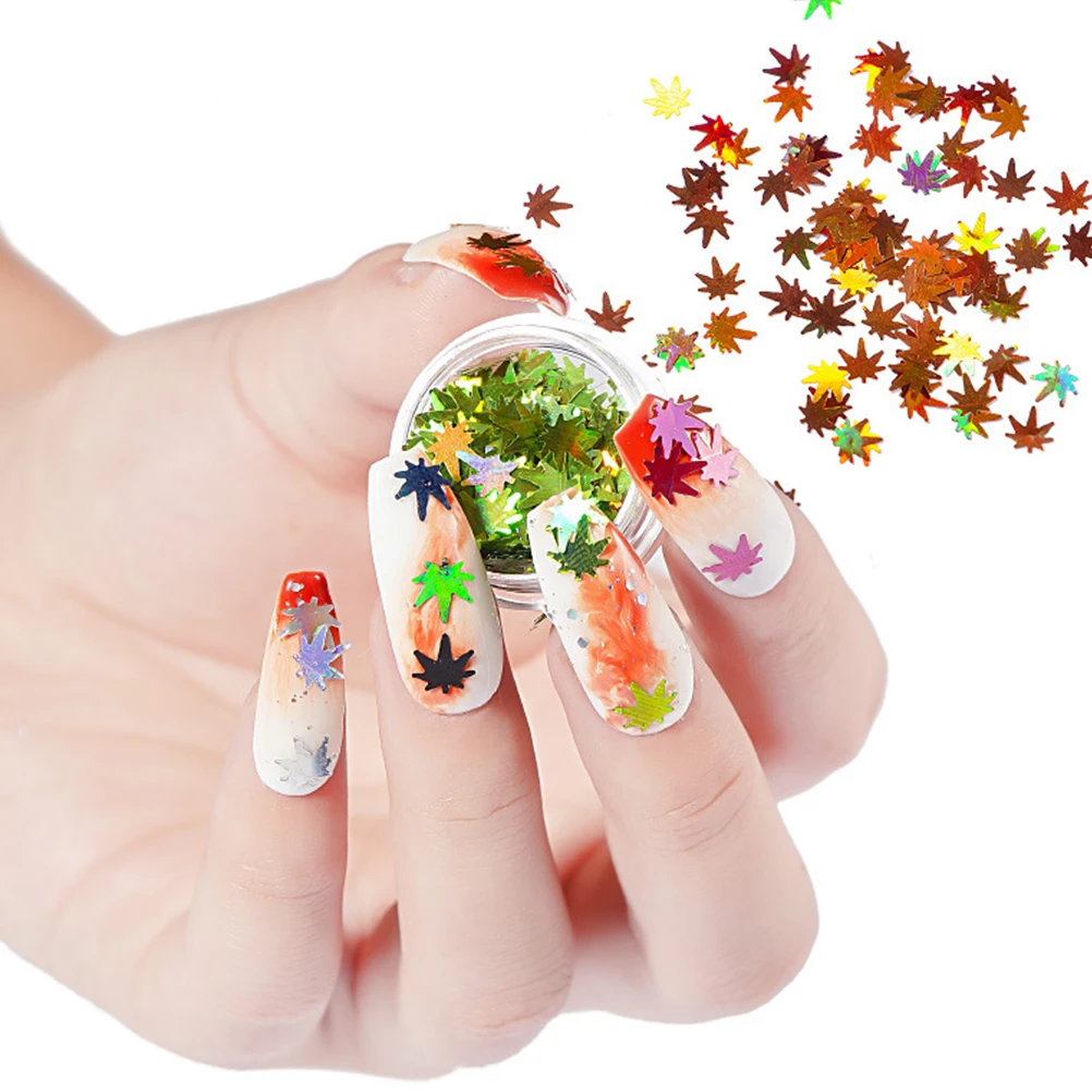 

12 Pcs Nail Art Sequin Set Lightweight Durable DIY Decoration Supplies Perfect Gift Nail Stickers Accessories Ornament