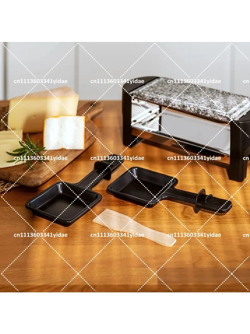 Electric Mini Barbecue Grill Raclette Machine for Steak, Indoor Tabletop Cooking