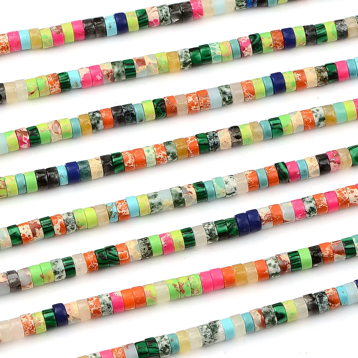 Плоские бусины из натурального камня для изготовления ювелирных изделий «сделай сам», аксессуары для браслетов, сережек, 110x160 см-шт./x см-шт.