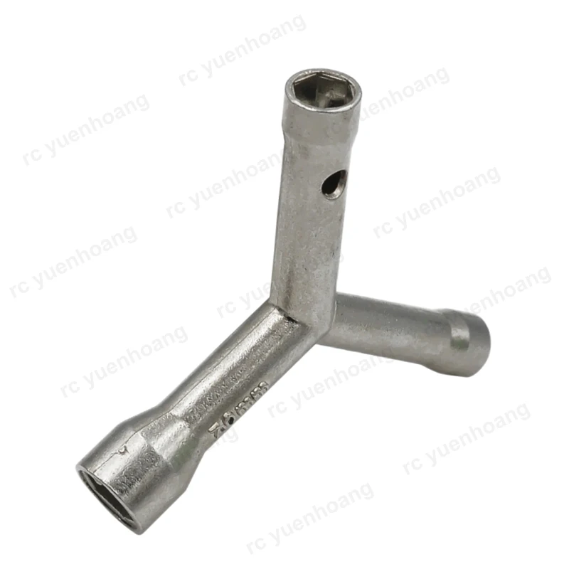 Mini clé à douille en forme de Y M2.5 M3 M4, trou d'écrou de vis, clé à 3 voies, outils manuels pour Robot électrique, réparation de modèles d'avion RC, 1 pièce