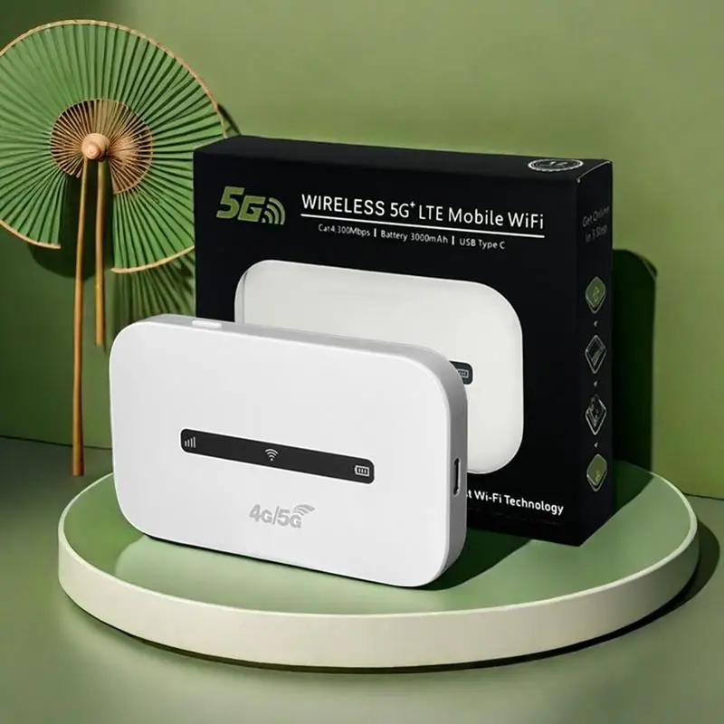 جهاز توجيه نقطة اتصال متنقل عالي السرعة للسفر جهاز واي فاي جهاز هوت سبوت الإنترنت جهاز هوت سبوت متنقل نقطة اتصال واي فاي متنقلة مع بطاقة