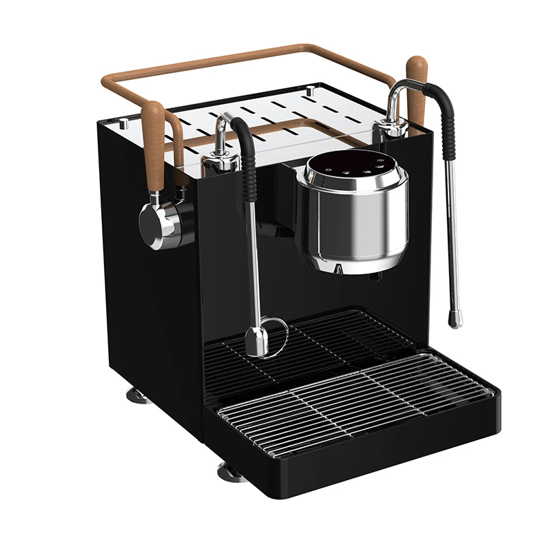 

Mcilpoog CM7107 Semi Automatic Coffee Machine with Grinder & Powerful Steamer,Coffee Maker for Home and Office.