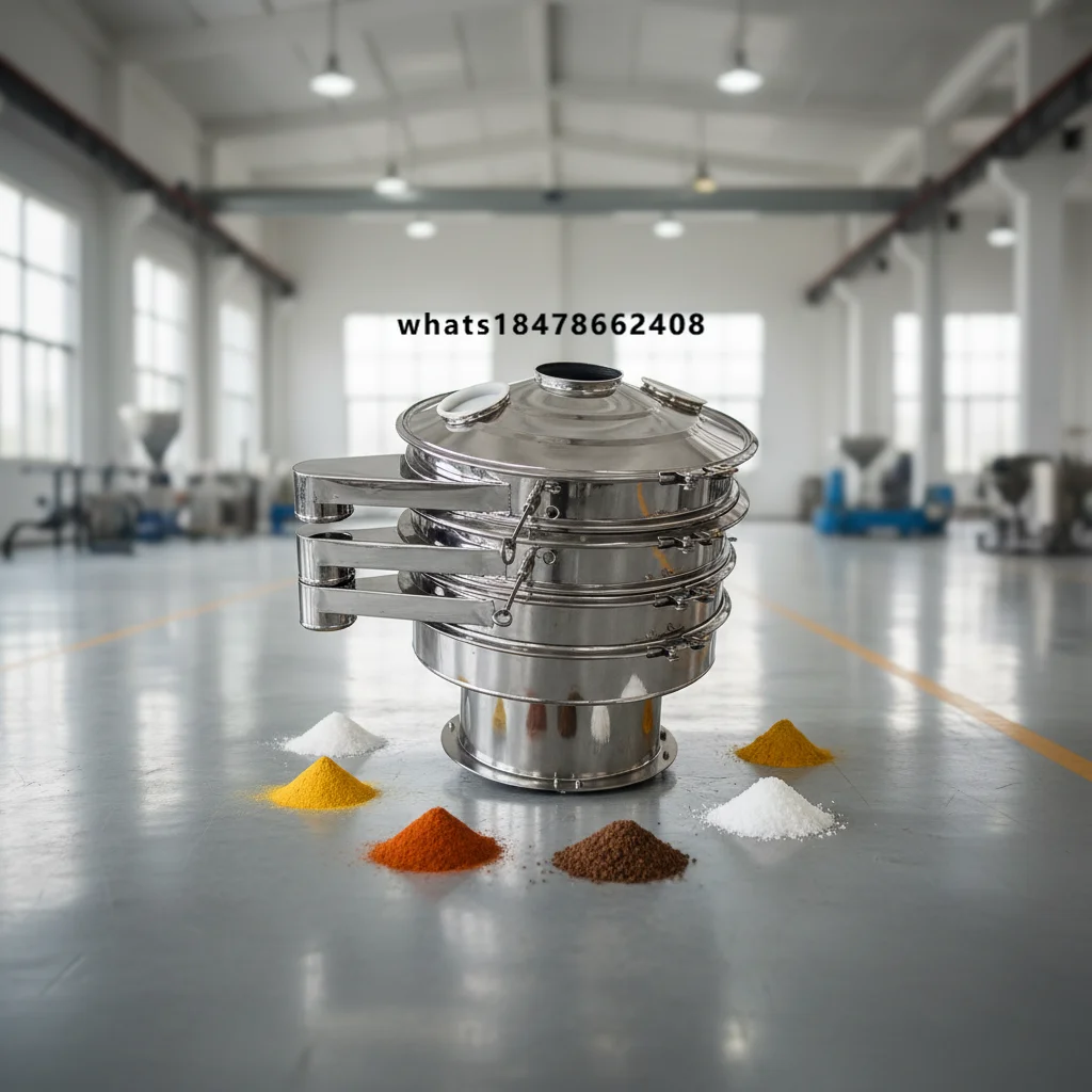 Electric Wheat Flour Ultrasonic Vibro Vibrating Sieve
