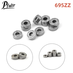 10Pcs High Quality 695ZZ 695-2Z 695-Z 695 Skate Board Bearing Miniature 5x13x4 Mm