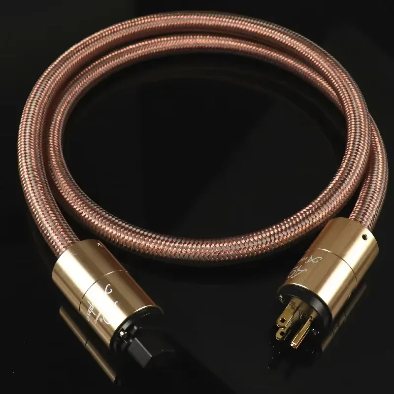 

HI-End Accuphase Power Cord EU/AU/US Standard Power Cable Schuko CD Amplifier AC Mains Power CableEU Schuko