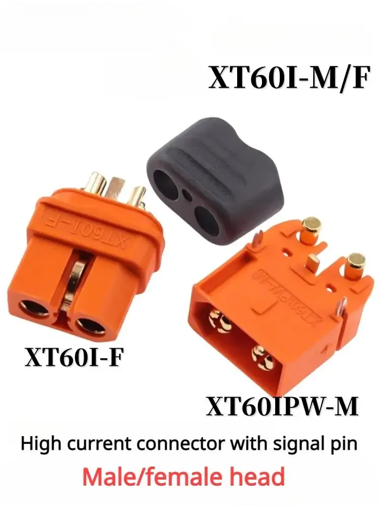 

xt60 connector XT60I-F male and female model airplane power battery plug high current with signal pin XT60IPW-M