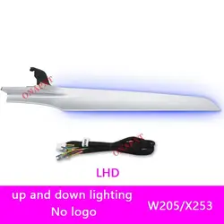 For Mercedes-Benz C W205 Coupe GLC X253 2014-2022 LED Neon Ambient Light LHD RHD MB Co-pilot Passenger Atmosphere Lamp Cover