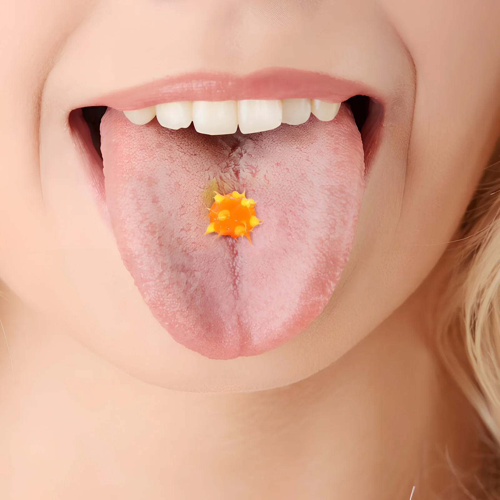 10Pcs Stylish Tongue Studs Decor Fashion Accessory Body Piercing Jewelry Creative Unique Appearance Premium Material Daily Wear