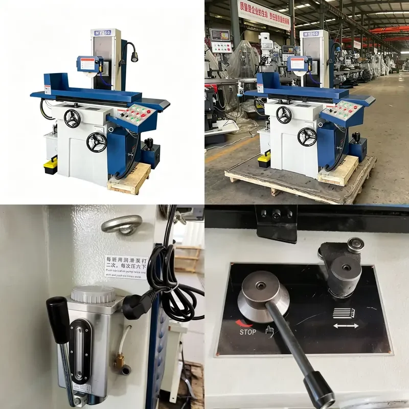 for MY250 surface grinder with PLC motor and gearbox high productivity 3 year warranty