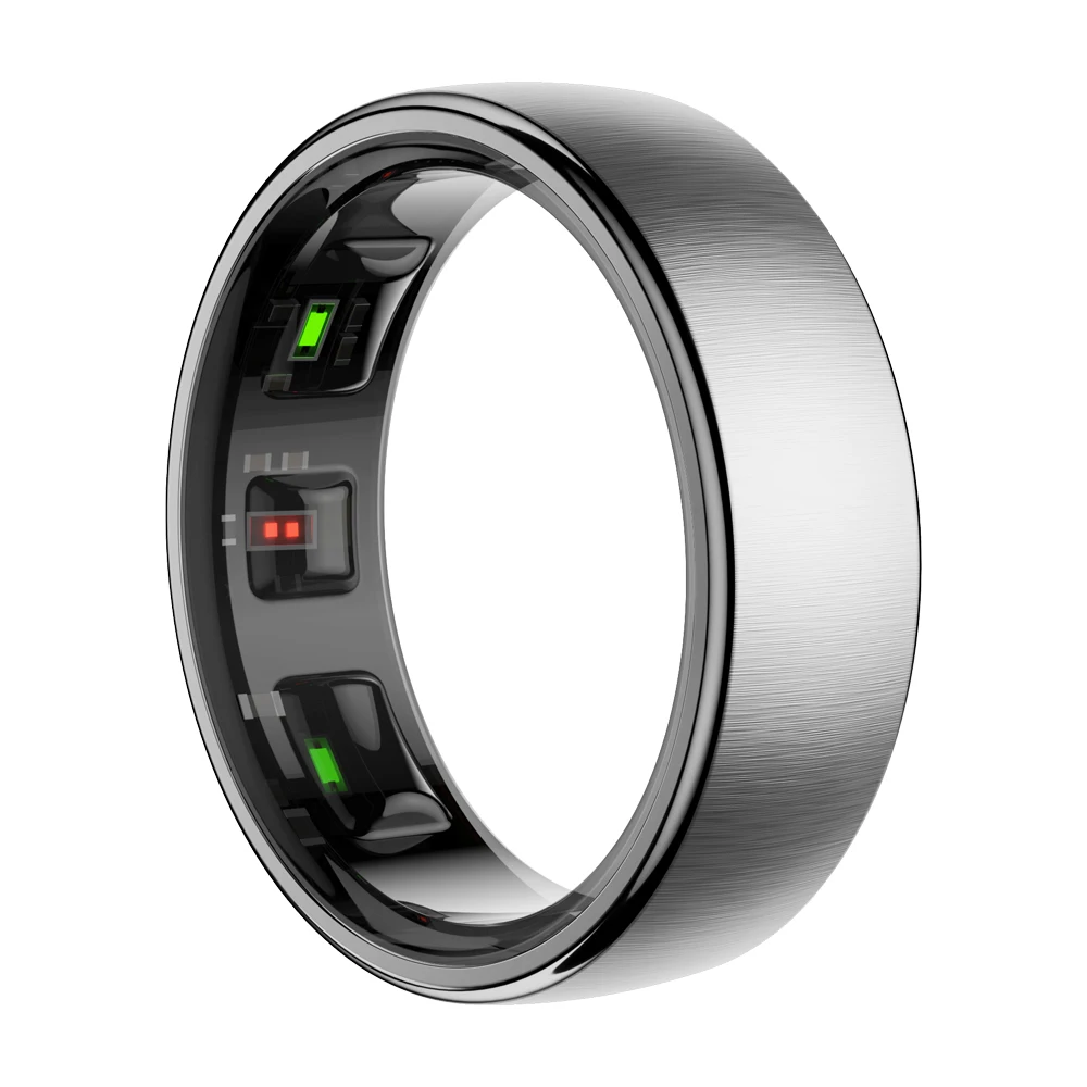 Uhoofit R10 Smart Ring met oplaadstation Heren Dames Gezondheid Slaap Hartslagmeting IP68 & 5ATM Waterdichte multisportmodus - afbeelding 1