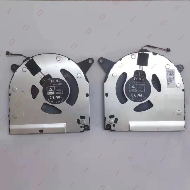 W Cooling Fan DM Fan for Lenovo Legion R9000X 2021 S7-15ACH6 5V 5F10S13971/2
