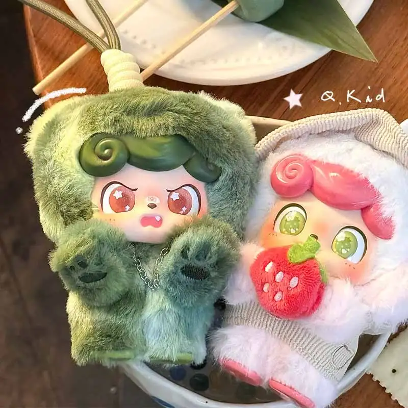 جديد حقيقي Q.kid الأنشطة في الهواء الطلق سلسلة صندوق أعمى لطيف تمثال دمية جمع سطح المكتب زخرفة الاتجاه الاطفال فتاة هدية