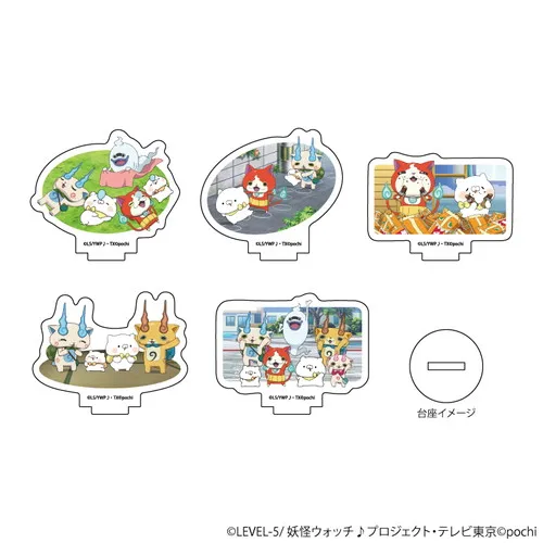 NEW Anime Acrylic orginal Yo-kai Watch: Kids and the Lost City‌ Acrylic Figure Stand Desktop Collections Merch Gift