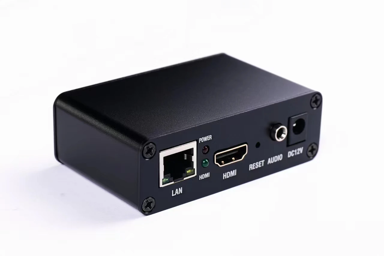 H265 H264  Encoder Analog Audio Input 1920*1080p30 Converter Video to Ip Stream Encoder  Wifi  Encoder