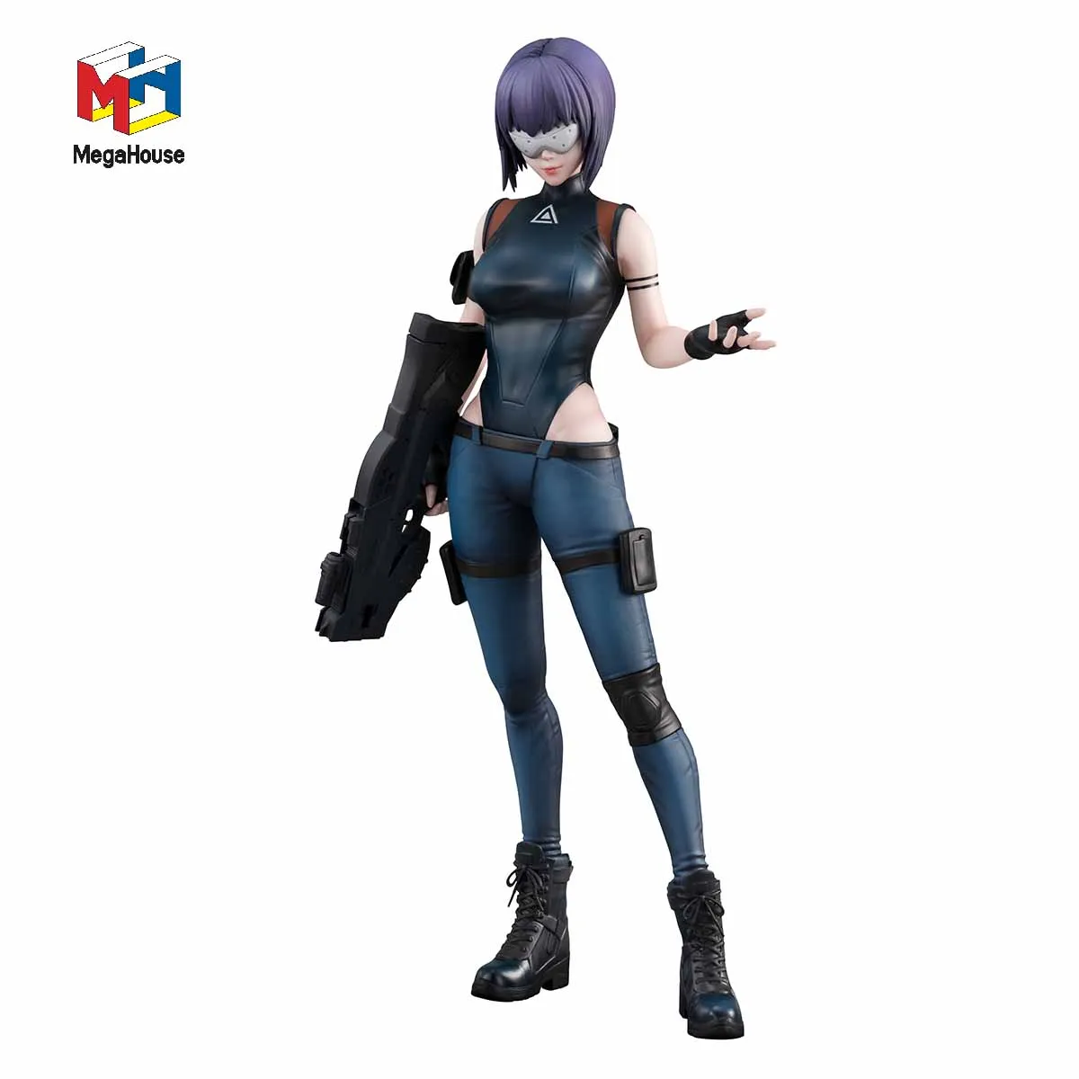 

in stock 100% original MegaHouse GALS Kusanagi Motoko Ghost in the Shell SAC_2045 PVC Animation model art collection 22CM