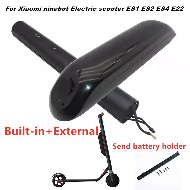 

Ninebot Segway Scooter External Battery 36V 5700mAh Factory Free Fastener Real Capacity For Ninebot Segway ES1 ES2 ES4