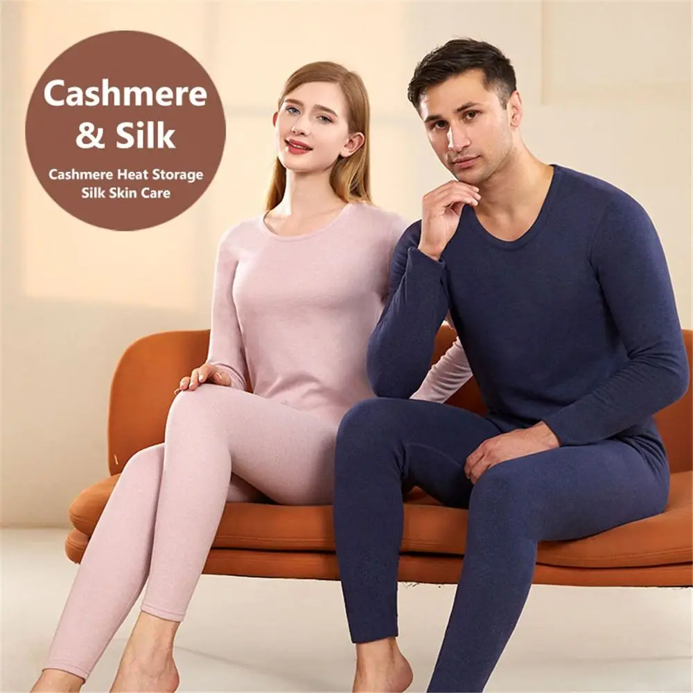 

Классический комплект женского термобелья с флисовой подкладкой для холодной погоды: зимний лыжный костюм (верх и низ), базовый слой, кальсоны для женщин