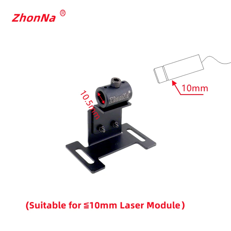 10mm Wood Machine Laser Line Locator Mount Metal Bracket For DIY Positioner  Holde Rotary Axis 12mm16mm20mm25mm  Module Optional