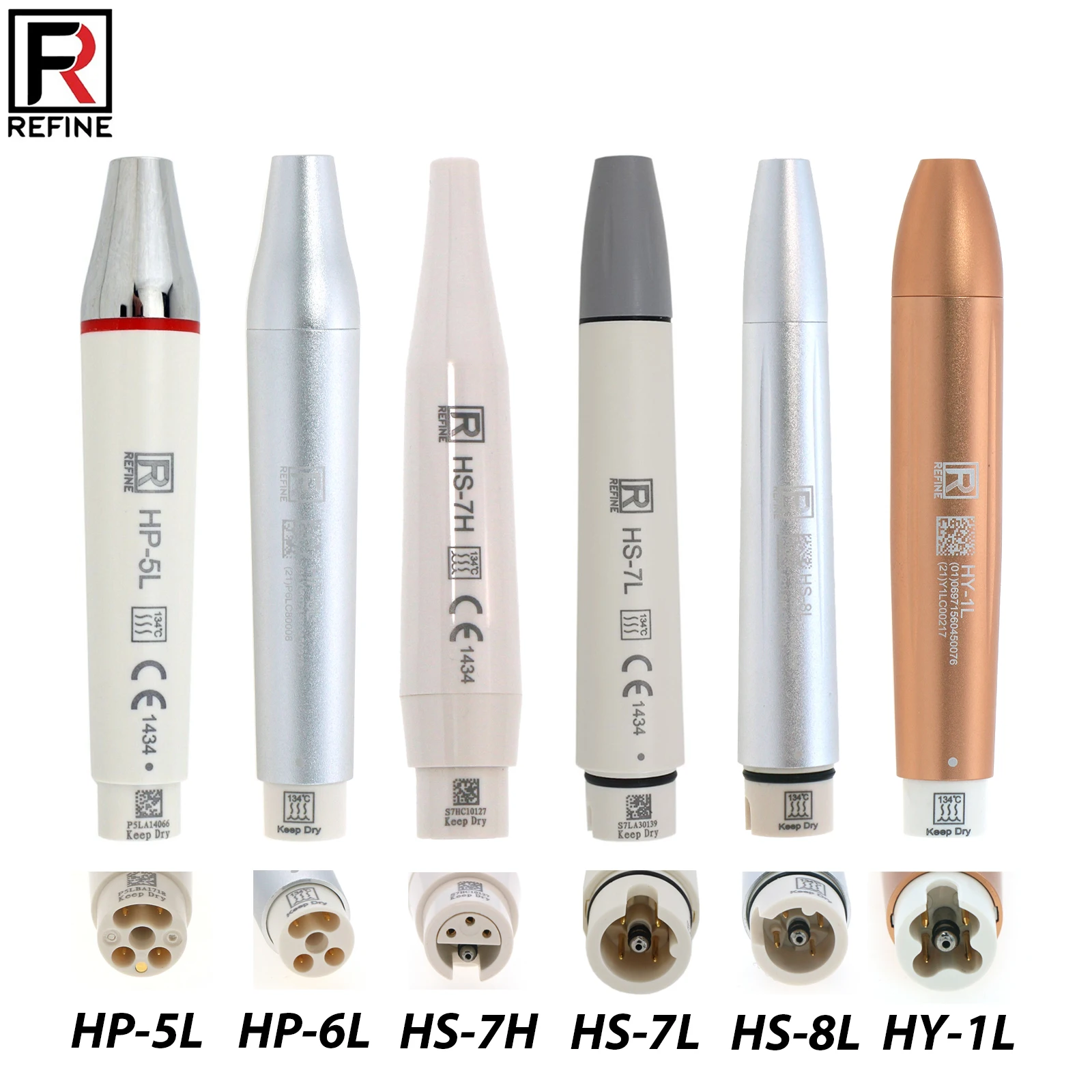 

Refine Dental Air Flow Ultrasonic Scaler LED/No LED Handpiece SATELEC Fit EMS DTE Share