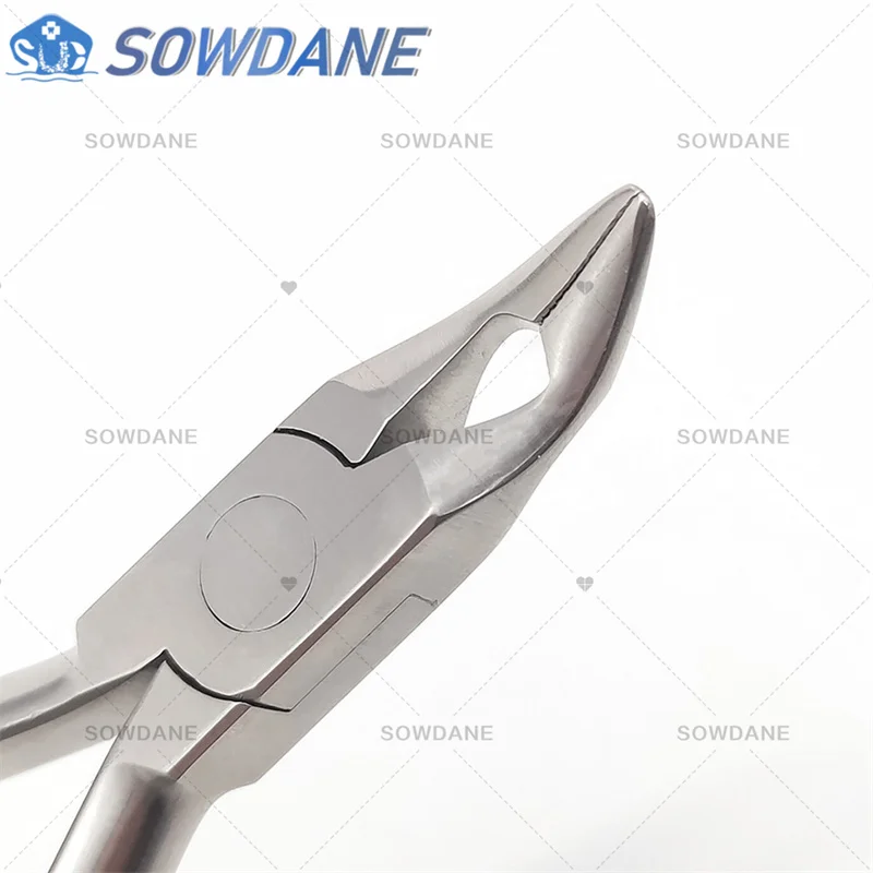Afbeelding 7: Tandheelkundige Orthodontische Weingart Tang Cinch Terug Tang Draad Buigen Vormen Forcep Tandarts Tool Roestvrij staal Gekartelde tip