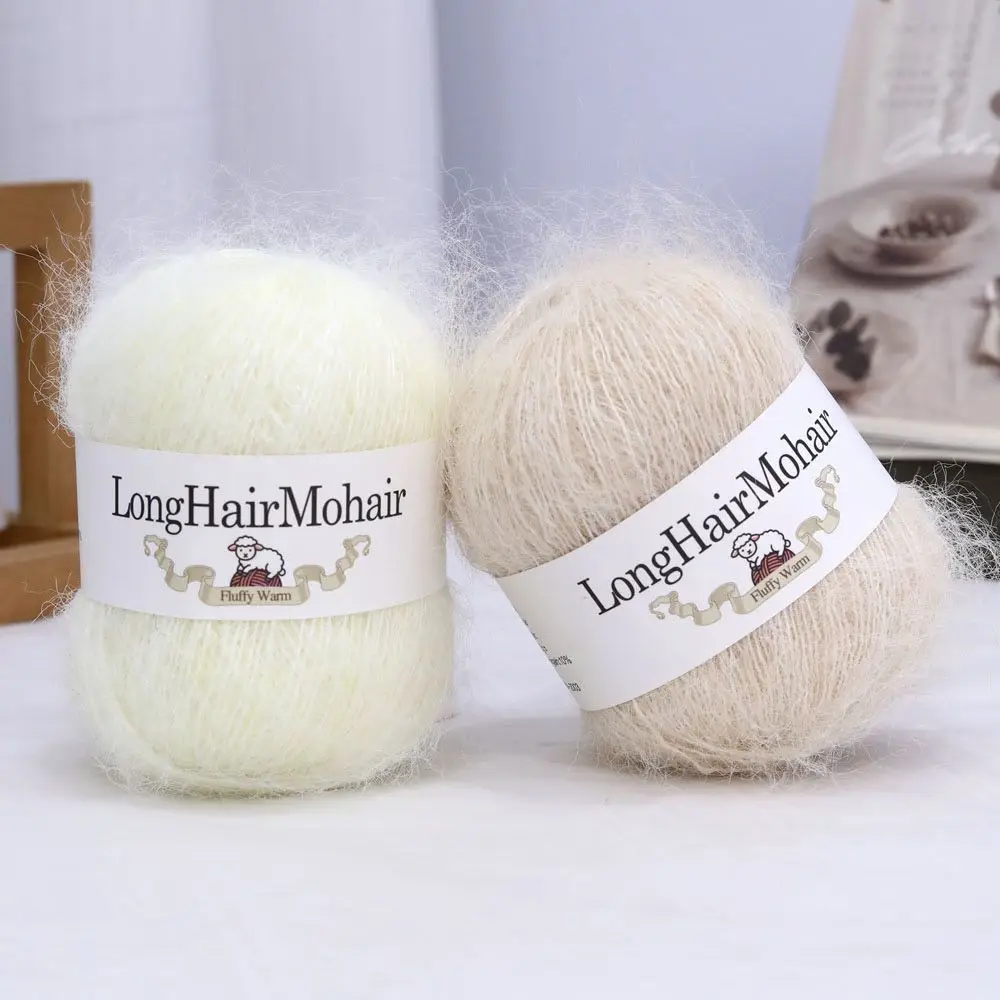 100g/set Alpaca Mohair Yarn for Hand Knitted Sweaters Hats Scarfs Shawls Gloves Socks DIY Soft Comfortable Skin Friendly Thread