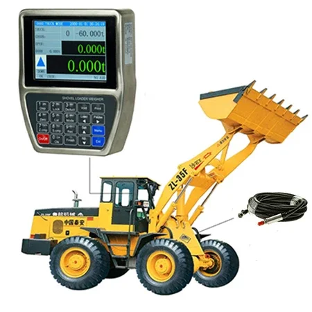 

Capacity 0~25MPa Loader Weigh System for Caterpillar 966h, Accuracy 1% Bucket Loader Scales for 4 Wheel Drive Tractor