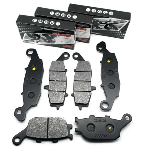 Imagen 1 del producto Para SUZUKI DL650A v-strom 650 XT ABS 2022 2023 DL650XA ABS 2023 2024 2015-2023 Kits de pastillas de disco de freno delantero trasero de motocicleta