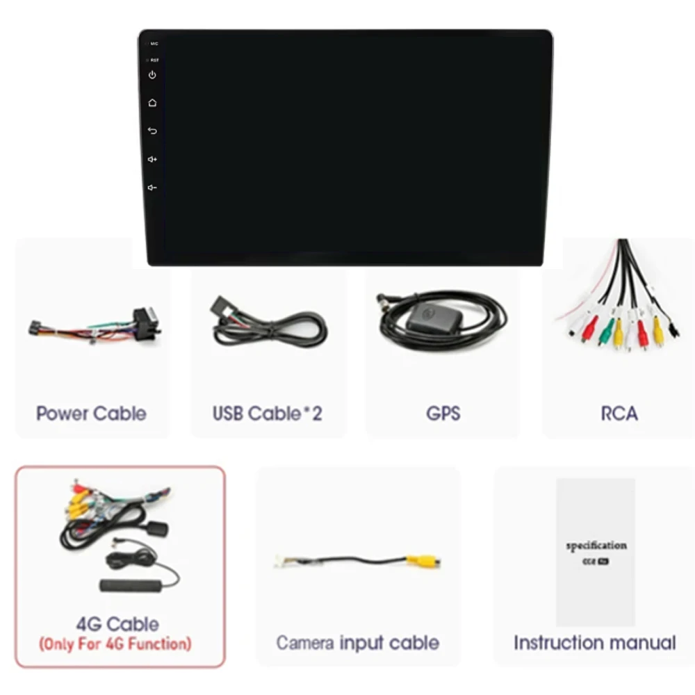 Car Radio Multimedia Player Android Auto Carplay Head Unit Navigation GPS