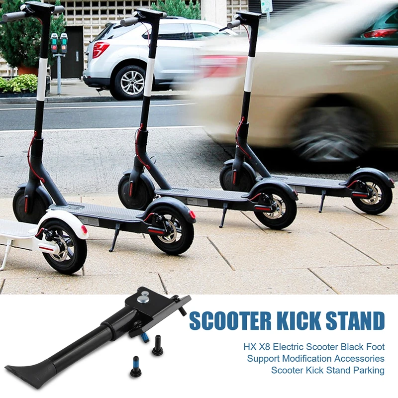 Electric Scooter Parking Kickstand For HX Foot Support Stand Tripod Side Support Scooter Accessories