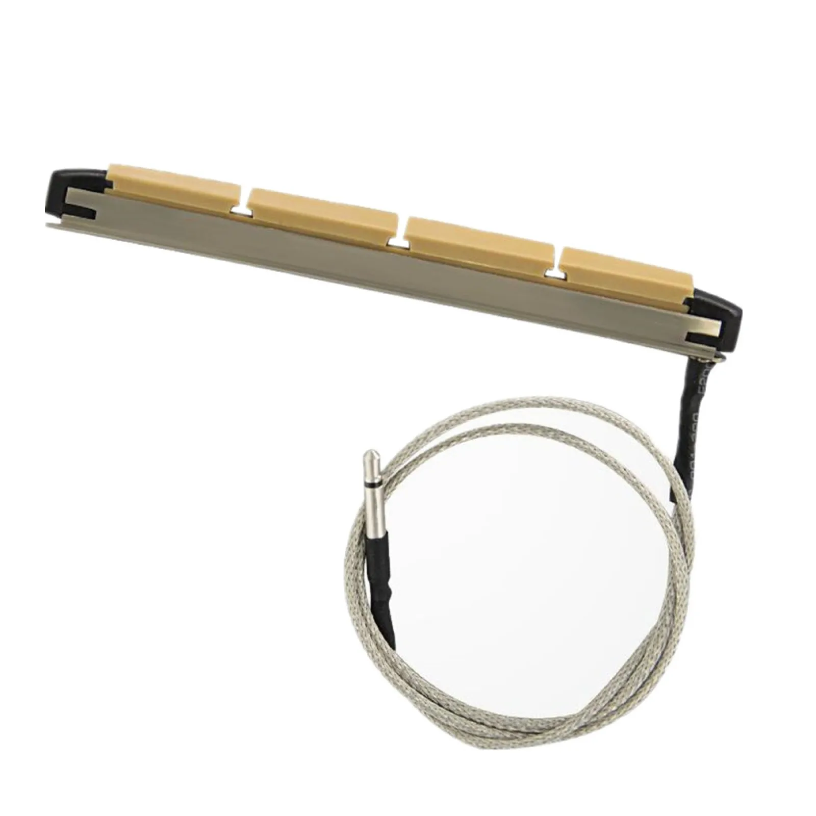 سهلة التجميع 2.5 مللي متر جاك 4 سلسلة الصوتية الشعبية باس الغيتار محول شريط كهرضغطية تحت السرج بيزو لاقط #2