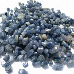 Natural blue Sapphire stones Rough corundum Specimen Mineral Healing