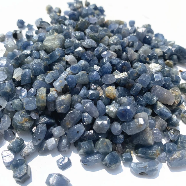 Sapphire Natural Stone Mineral Sapphire Loose Stones Sale Natural Blue Stones Aliexpress