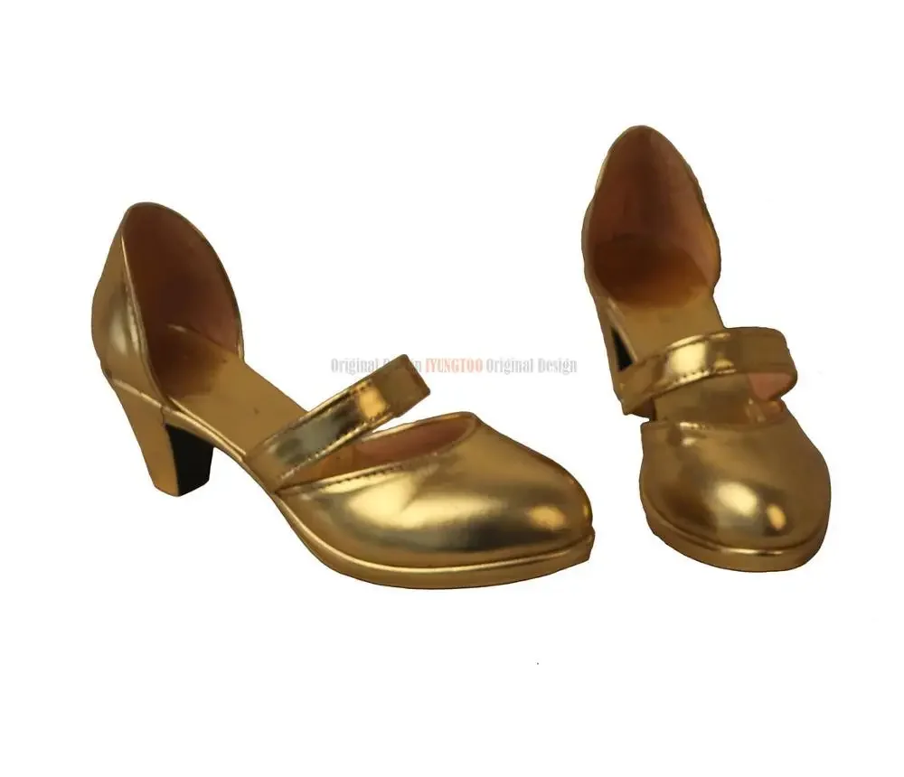 FGO Servant Ereshkigal Sandals Cosplay Fate Grand Order Ereshkigal Cosplay Shoes Golden Boots Custom Made