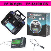 Flysky FS-i6 Radio System Transmitter AFHDS 2A 2.4GHz 6CH  With Receiver IA6 IA6B IA10B For RC Airplane Drone Boat Hobby