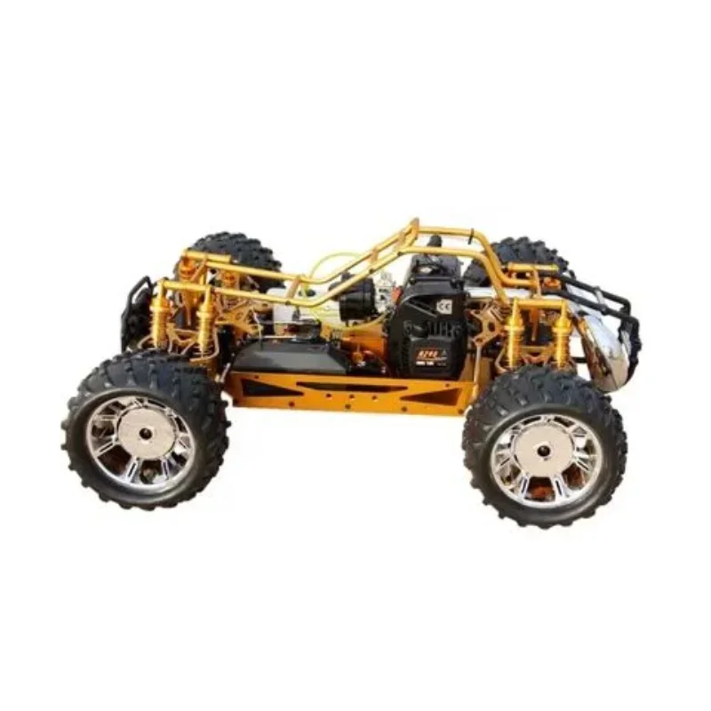 cross-borderHot salesFour-Wheel Drive Gasoline Remote Control Car with Reverse Gear Oil Model Car Big Leg off-Road Vehicle